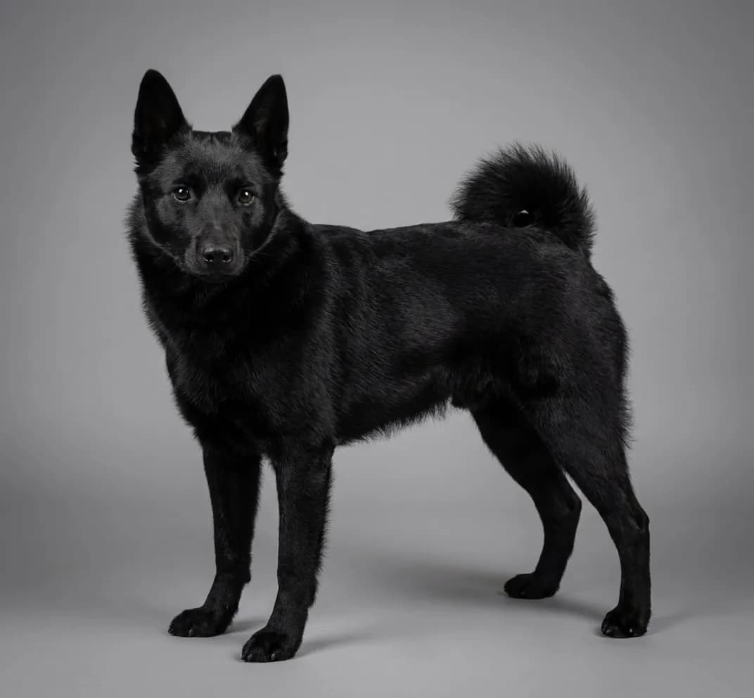 Black Norwegian Elkhound
