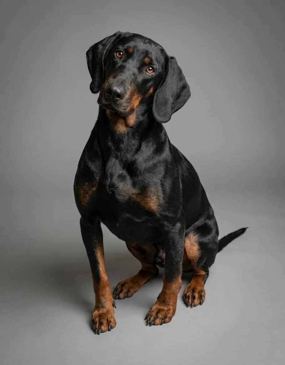 Austrian Black and Tan Hound