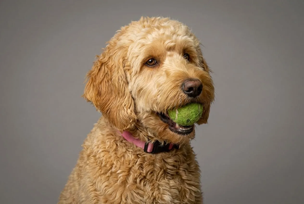 Goldendoodle veislės nuotrauka