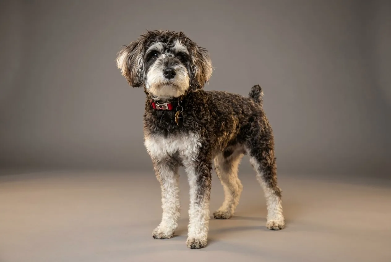 Schnoodle veislės nuotrauka