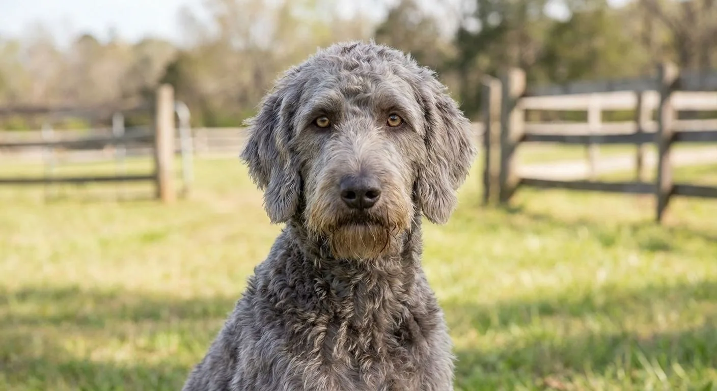 Weimardoodle veislės nuotrauka
