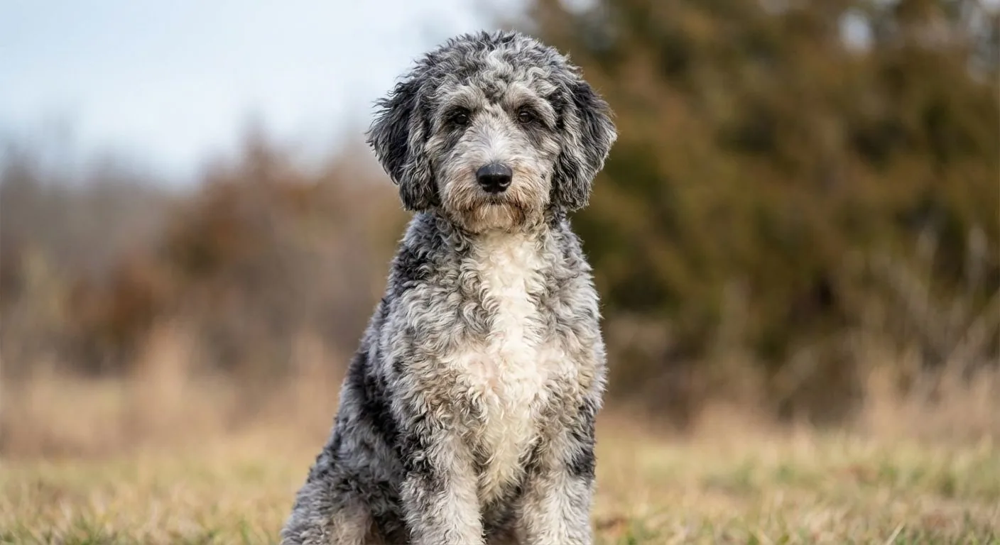Aussiedoodle veislės nuotrauka