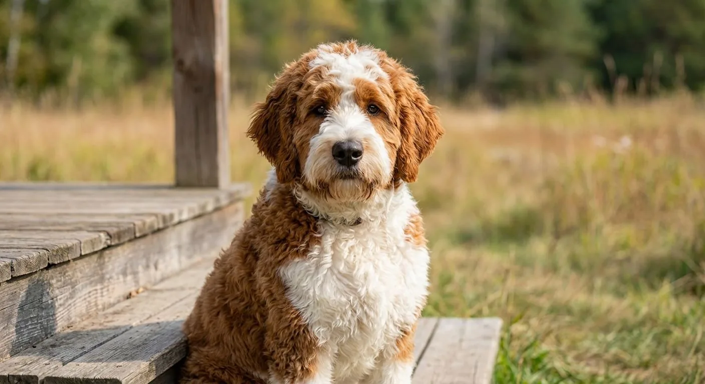 Saint Berdoodle veislės nuotrauka